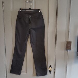 Lee Classic Fit Straight Leg Gray Pants